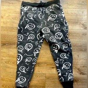 Mens Empyre Graffiti Joggers ‘Smiley Face’